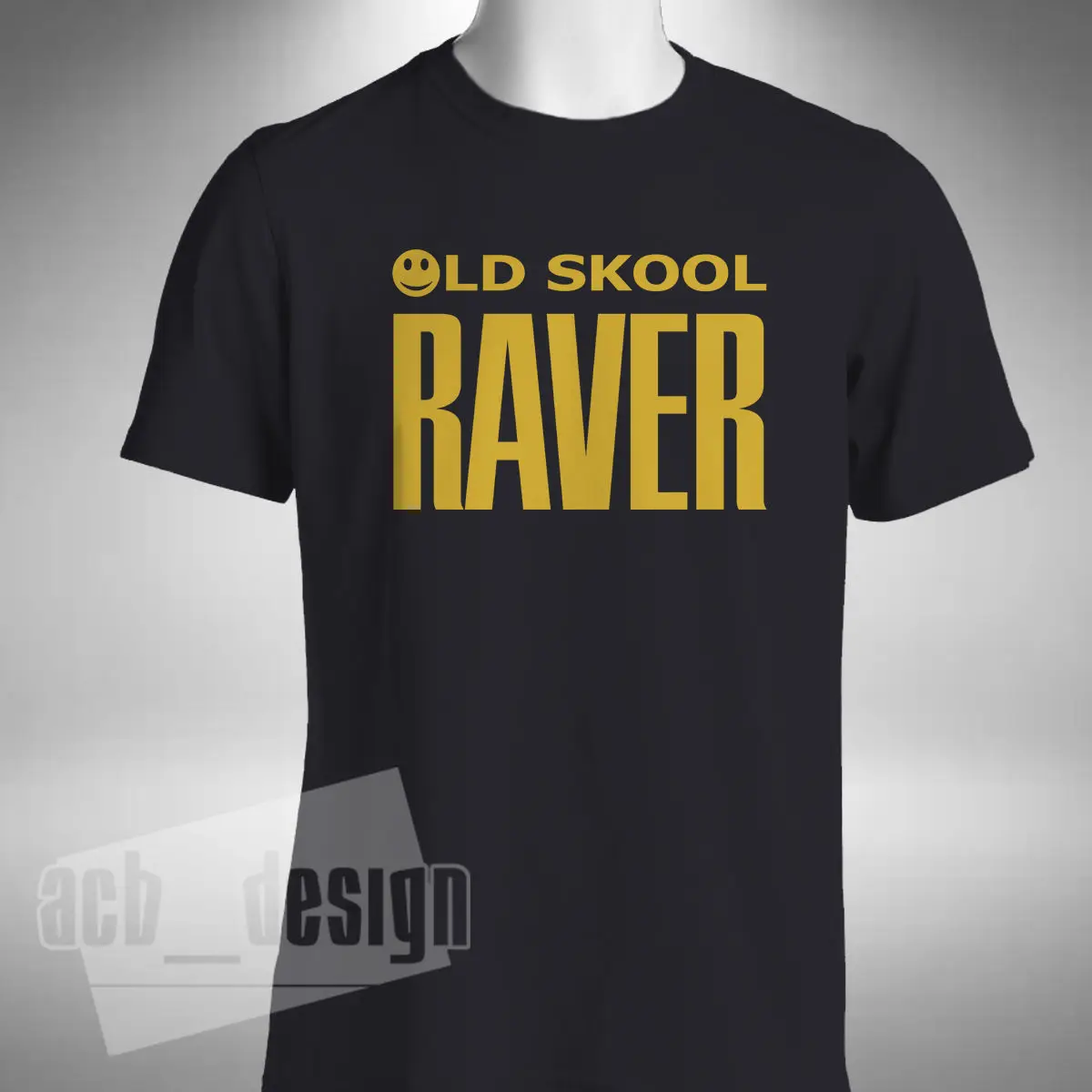 Старый SKOOL RAVER Мужская Футболка Клубная Dj Rave Ретро танцевальный фестиваль