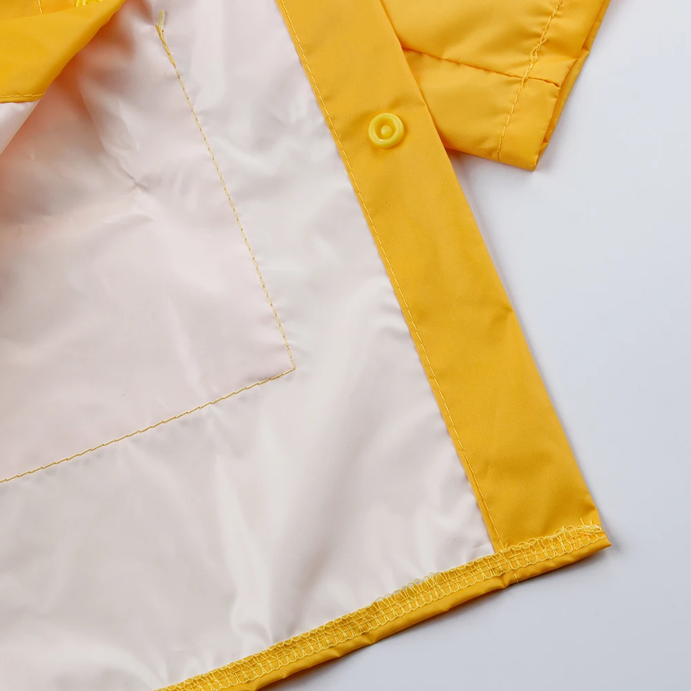 Водонепроницаемый дождевик милый детский мультяшное детское дождевое пальто