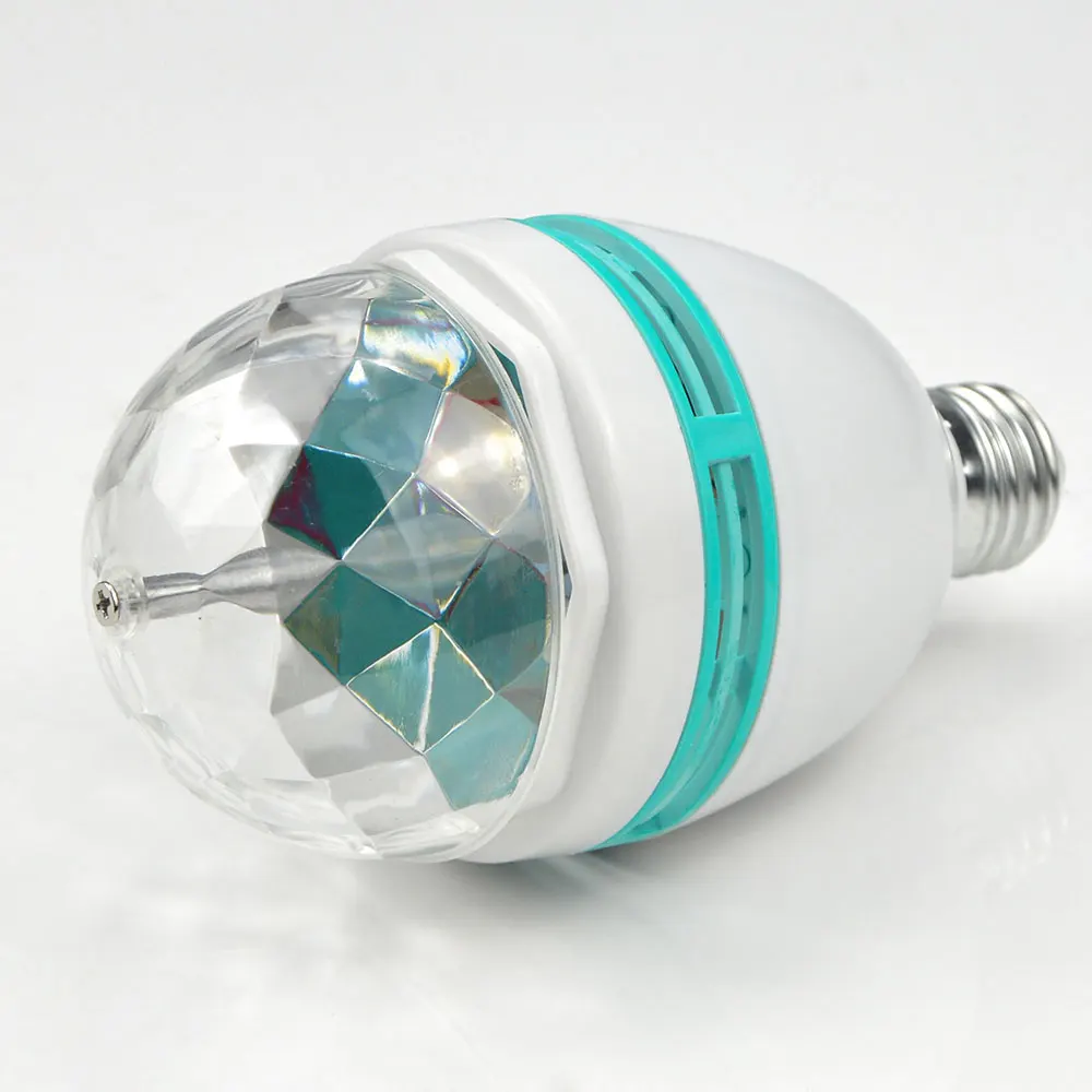 85-265 в RGB DMX светодиодный сценический светильник с автоматическим вращением E27 3 Вт 6 Вт RGB светодиодный светильник KTV бар диско Вечерние Декорации