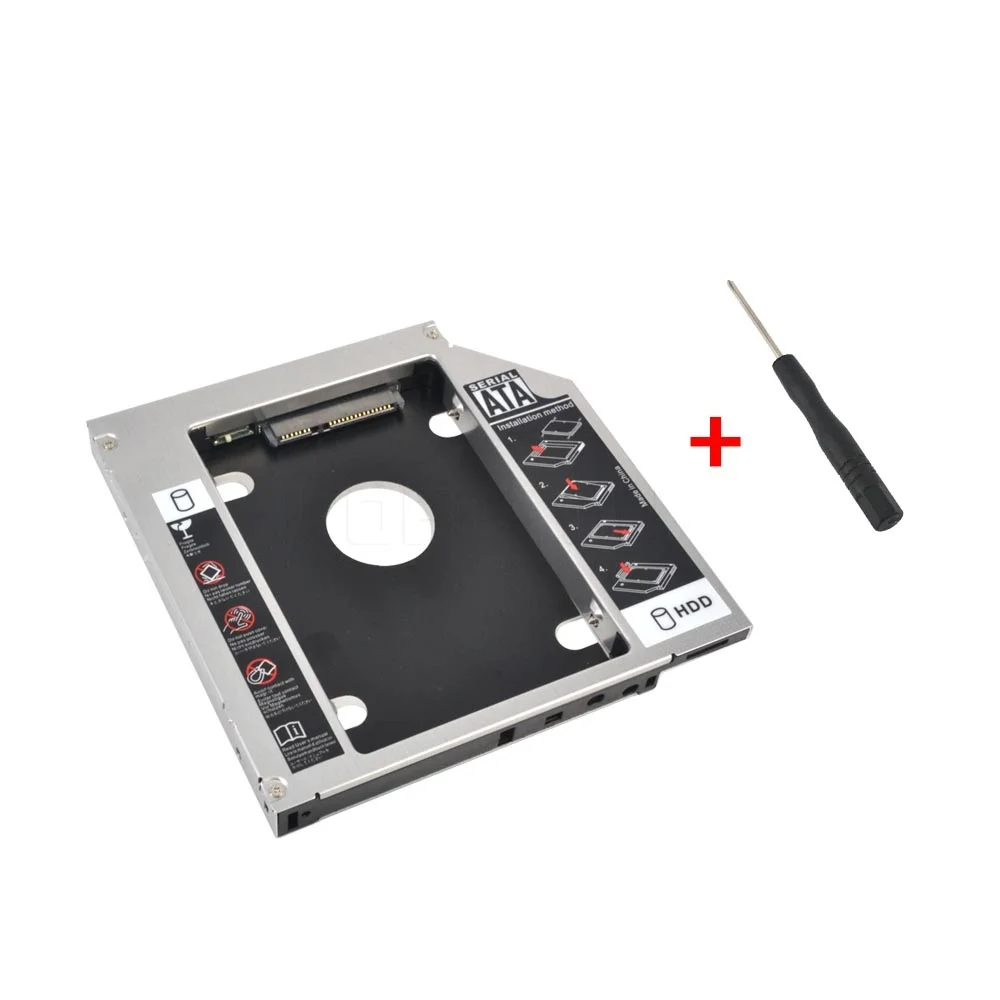 Жесткий диск kebidu SATA 3 0 на Sata 2nd Caddy 12 7 мм SSD HD HDD адаптер для ноутбука Lenovo Thinkpad|ssd hd