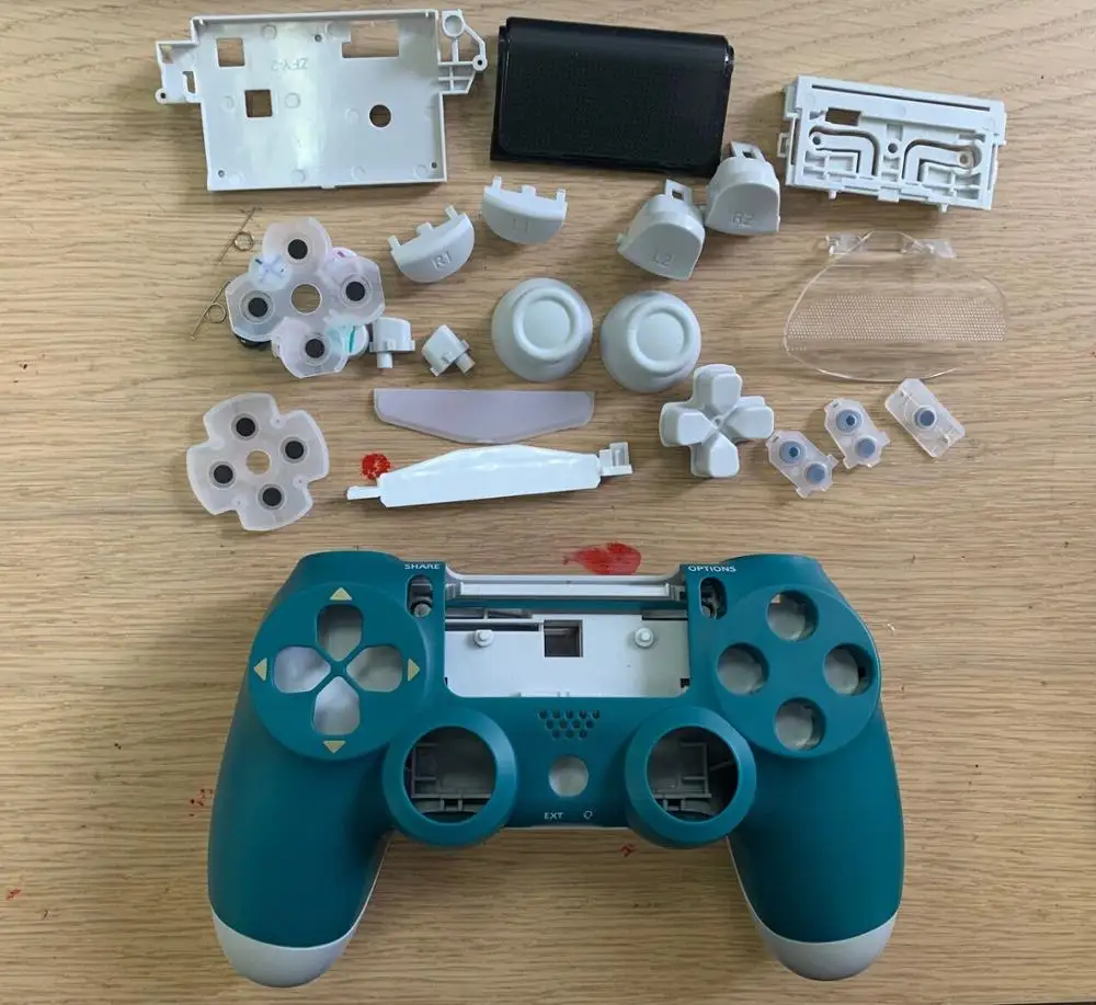 Сделано в Китае запасной чехол Корпус для ps4 slim pro 4,0 jdm-040 беспроводной контроллер touch с света