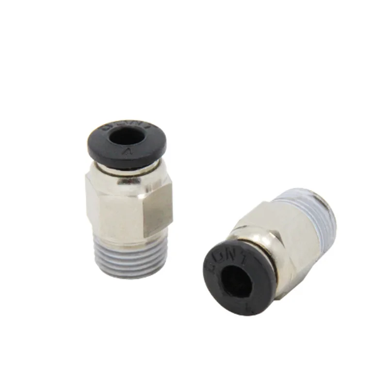Kee Pang 3D принтер V6 J-head пневматические соединители PC4-01 1 75 мм PTFE трубка быстрая муфта