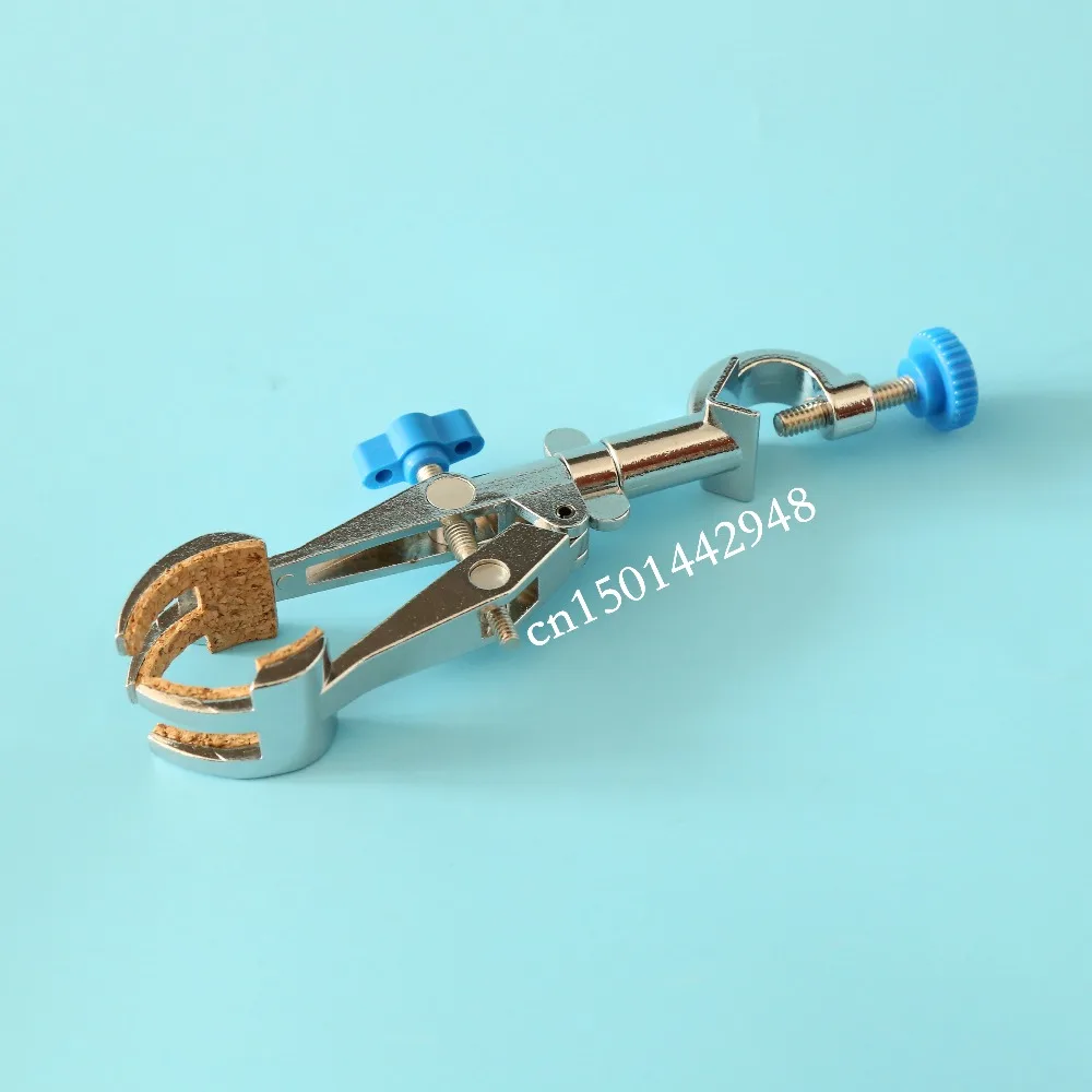 

laboratory four prong finger swivel clamp with bosshead for articles up to 80mm in diameter rotete 360 degrees