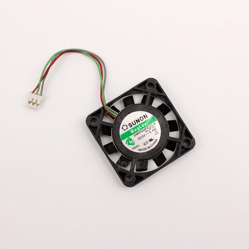 Вентилятор охлаждения Sunon GM0504PEV2 8 компьютер осевой вентилятор DC 5V 0 4 W 0.1A см 40*40*6 мм
