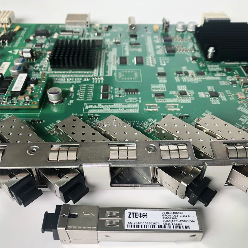 Оригинальный ZTE GTGO 8 Gpon ports SFP деловая плата C + PON модуль портов GPON C320 C300 OTL |