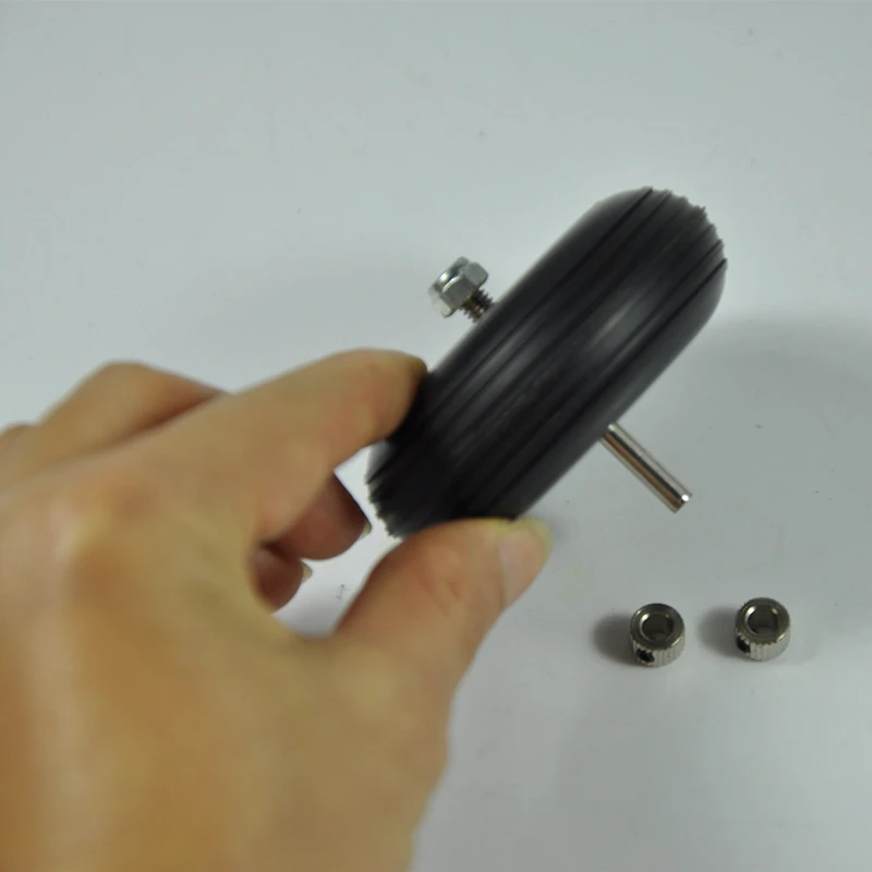 1 пара 2 5 &quotRC PU колес с пластиковой втулкой + шт. колесной оси колесного адаптера
