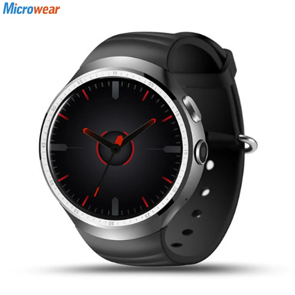Спортивные пульсометр Smart Watch Поддержка Wi Fi GPS Bluetooth nano SIM карты 3G телефонный звонок