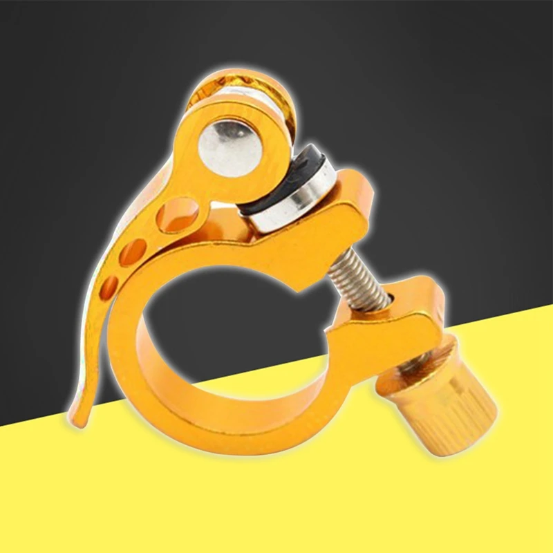 Зажим велосипедного подседельного штыря Алюминий сплава Quick Release Подседельный