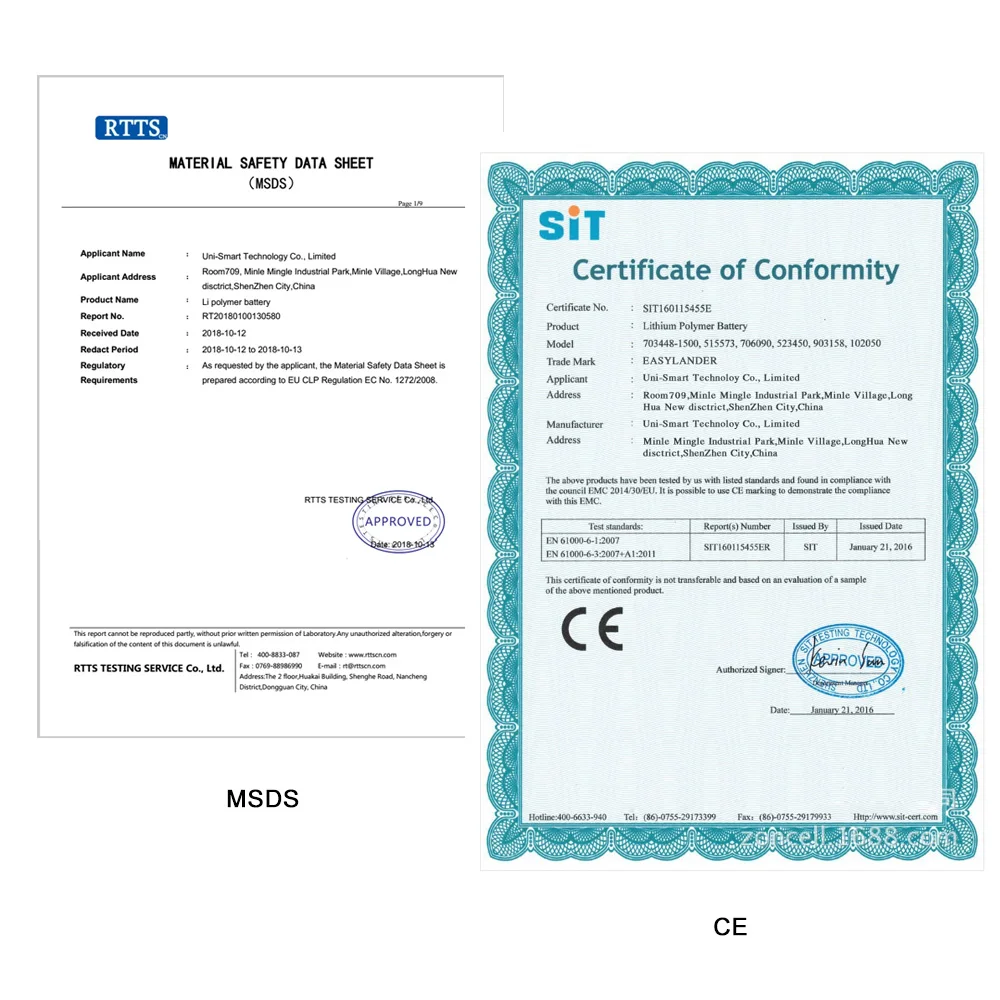 Перезаряжаемый литий-ионный полимерный аккумулятор JST1.0mm 3pin 602540 3 7 V 2.2wh 600mAh для