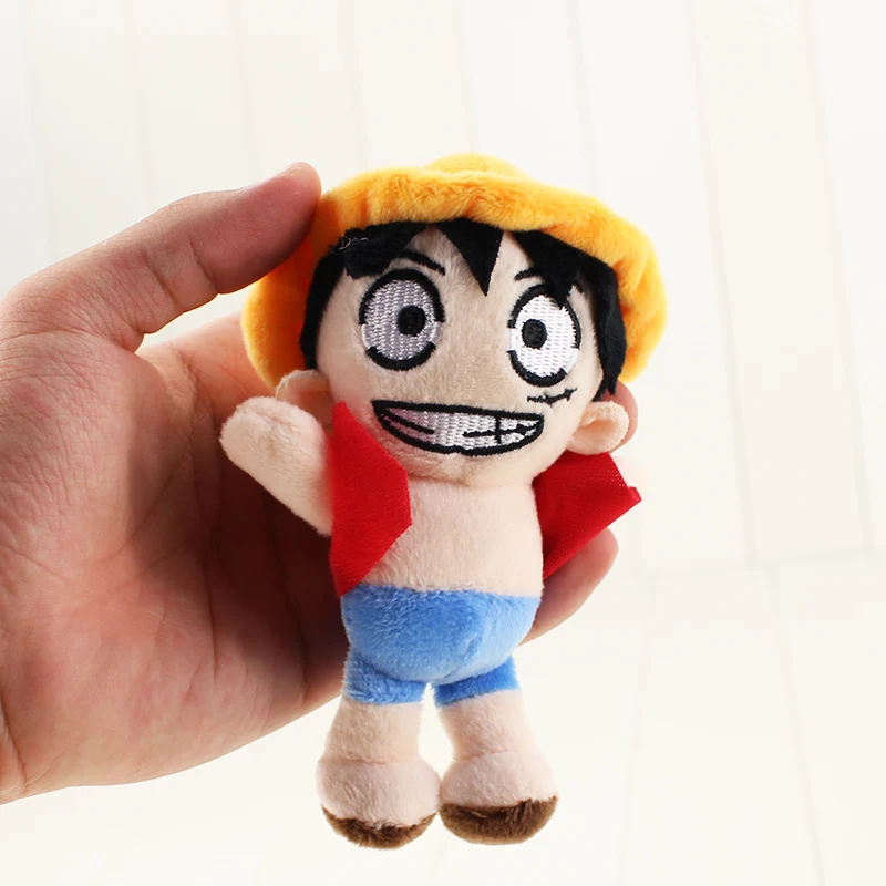 2 стиля японское аниме Luffy плюшевый брелок игрушка мягкая набивная модель
