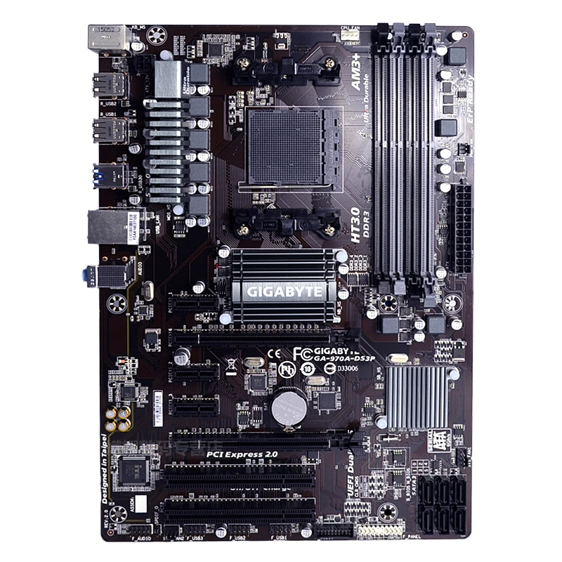 Gigabyte 970A-DS3P AM3/AM3+ New Desktop PC Computer Motherboard ATX DDR3 32GB Placa Mae For AMD Eight Core 970 Game Mother Board |