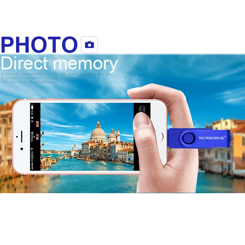 USB 2 0 OTG флеш-накопитель 4 ГБ 8 16 Micro Usb U диск Флешка карта памяти для Android телефона