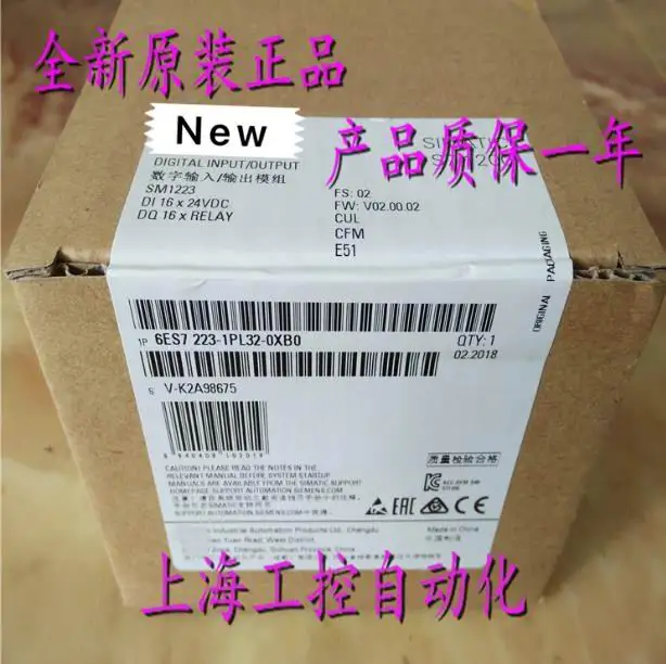 

100% Originla New 2 years warranty 6ES7223-1PL32-0XB0