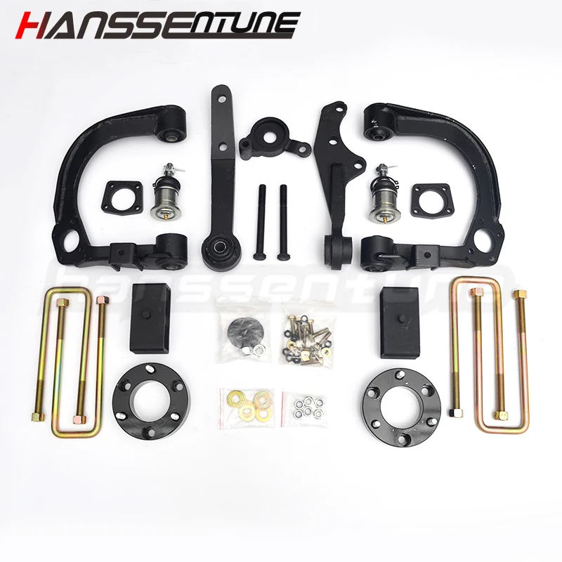 Hanssentune 4x4 аксессуары 3 дюймов Управление рукоятки подъема Diff падение Наборы для 2005- Hilux Vigo