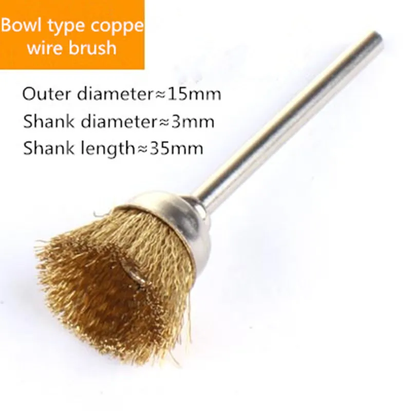 Стальные щетки колеса провода 10 шт. аксессуары для вращающихся инструментов