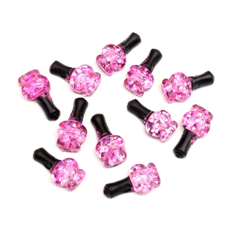 30 шт. Смешанные 23x11 мм полимерные кабошоны для ногтей декоративные украшения