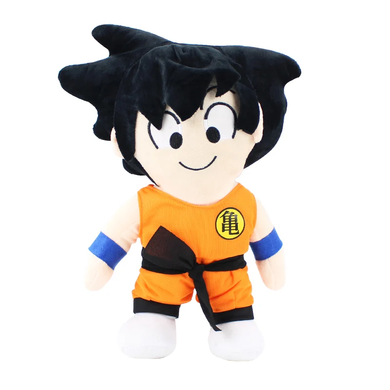 1pcs as picture 33 см новые милые Мультяшные стрекозы плюшевые игрушки Dragon Ball Z Super Saiyan Son Goku мягкие куклы - Цвет: 1pcs as picture