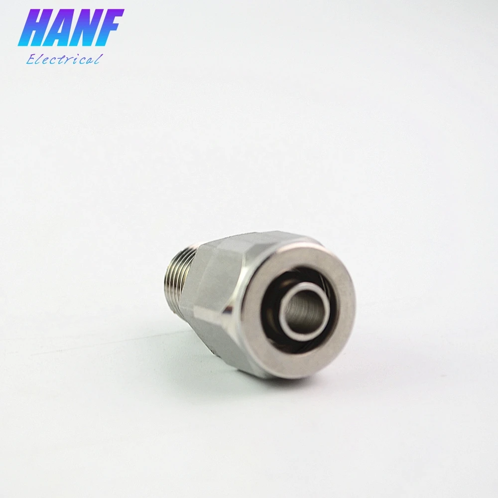1 шт. 304 Нержавеющая сталь BSP 1/4 &quotнаружная резьба x 12 мм OD пробки Быстрые