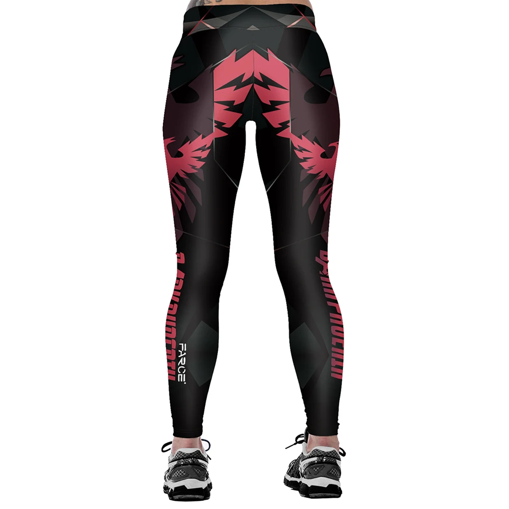 3D принт женские леггинсы с высокой талией Леггинсы Новые мутанты стиль принтом