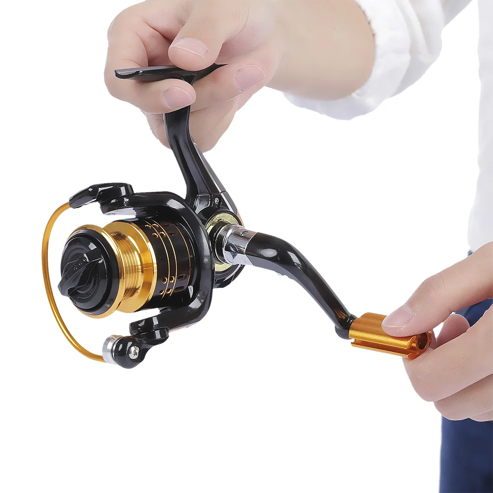 Proberos 5 2: 1 12 шариковые подшипники сменная ручка металлическая Катушка