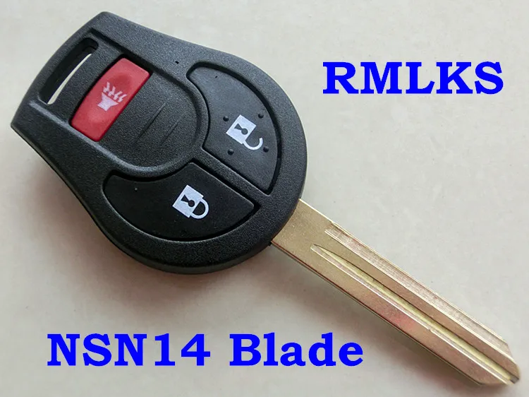 Сменный Чехол RMLKS для дистанционного ключа Подходит Nissan Juke Cube Micra Note Qashqai чехол