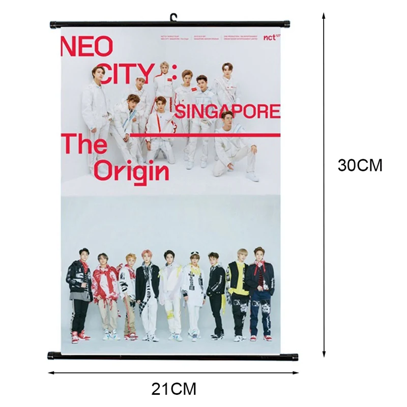 NCT Kpop Группа фото плакат крафт-бумага/Декор стены/Бар плакат/декоративная живопись/Ретро плакат