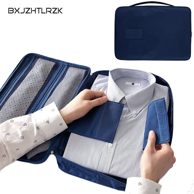 Men's Nylon Luggage Travel Case for Lightweight Shirts Packaging Storage Bags Clothes Cubes Cases | Багаж и сумки