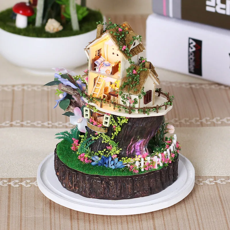 Детский Кукольный домик Song Of The Forest DIY коллекция детских игрушек для взрослых