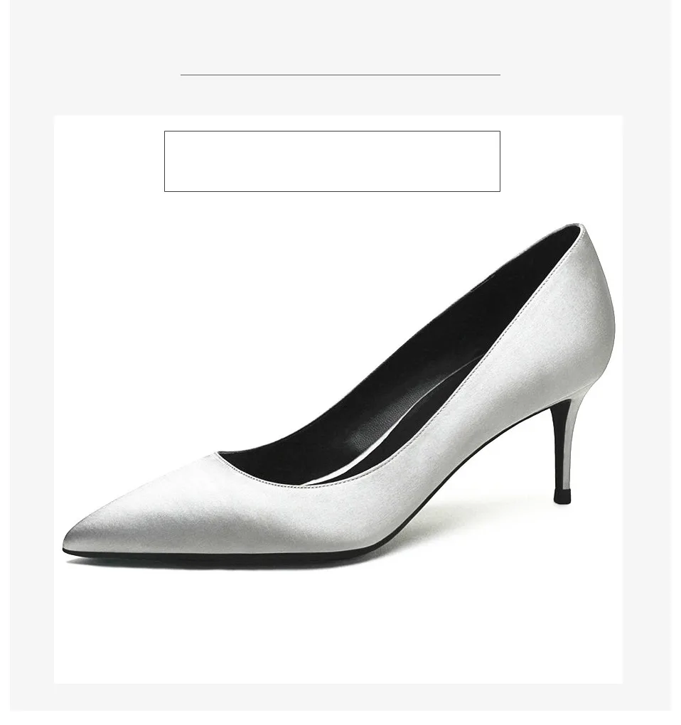 KATELVADI/женские туфли-лодочки женские туфли на шпильке 6,5 см; chaussure femme Talon; черные свадебные туфли на высоком каблуке K-327