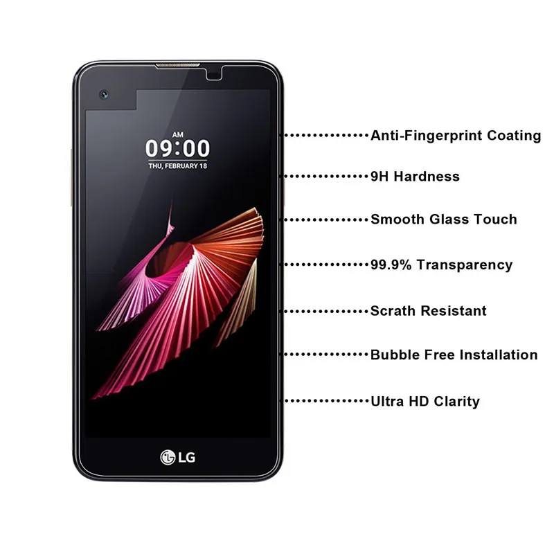 Для LG X screen x screen View K500N K500DS k500 4,93 дюйма защита экрана из закаленного стекла для LG x screen Защитная Пленка чехол