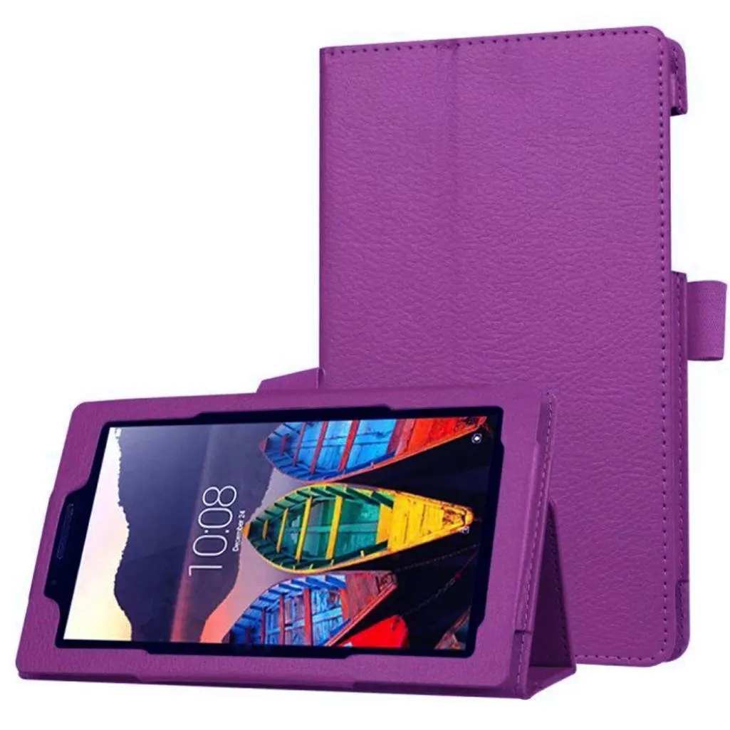 Чехол для Lenovo Tab3 7 Essential Модный чехол из искусственной кожи Tab 3 710 710I 710F тонкие