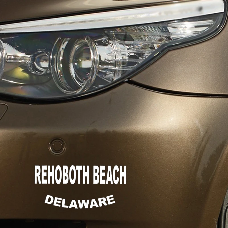 YJZT 14 6 см * 9 REHOBOTH BEACH DELAWARE индивидуальная Автомобильная Наклейка Виниловая