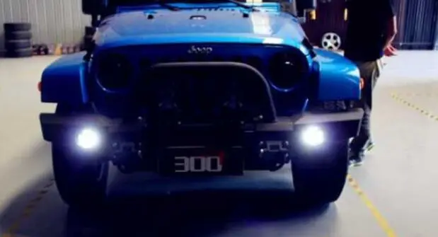 Одна пара 4 &quotсветодиодных противотуманных фар для Jeep Wrangler JK светодиодные