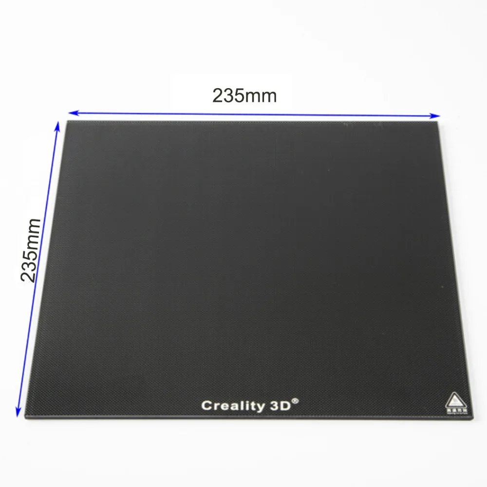 310*310 мм/235*235 мм Creality 3D ультрабук 3d принтер платформа Подогрев кровать построение поверхности стеклянная пластина для CR-10 CR-10S Ender3