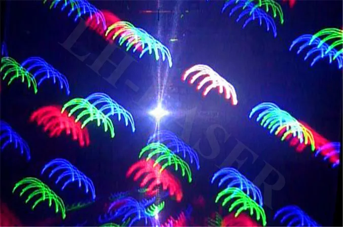 RGB ILDA 1 2 Вт Лазерный анимационный логотип 1200 МВт Дискотека для сцены концерта
