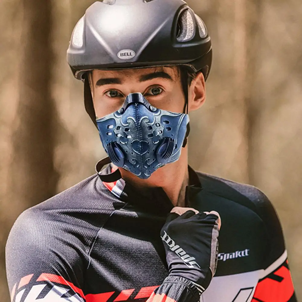 dust mask n99 air filter wholesale anti odor smog smoke maske Washable fashion riding mouth face mask kpop black cloth face mask