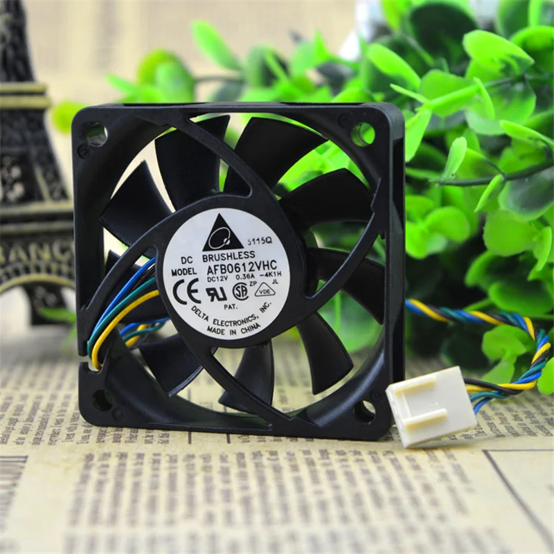 ANS All New Semi CO AFB0612VHC Delta PWM термостат шариковый вентилятор 6 см 60*60*15 мм компьютерный CPU