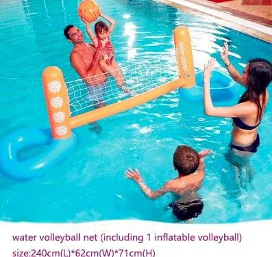 Детская Надувная футбольная гола сетка для волейбола баскетбольная стойка