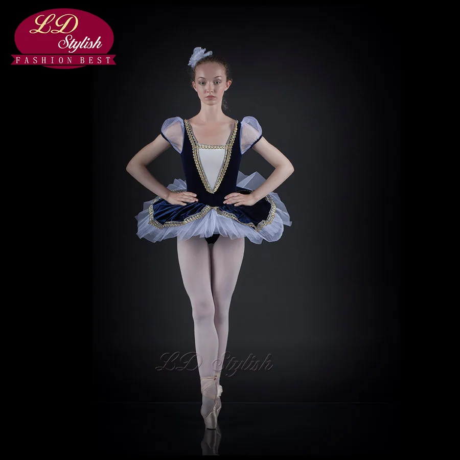 

Modern Professional Ballet Vest Adult Clothes Jumpsuit Performance Stage Solo LDStylish Bluebird New Children Ballet Tutu