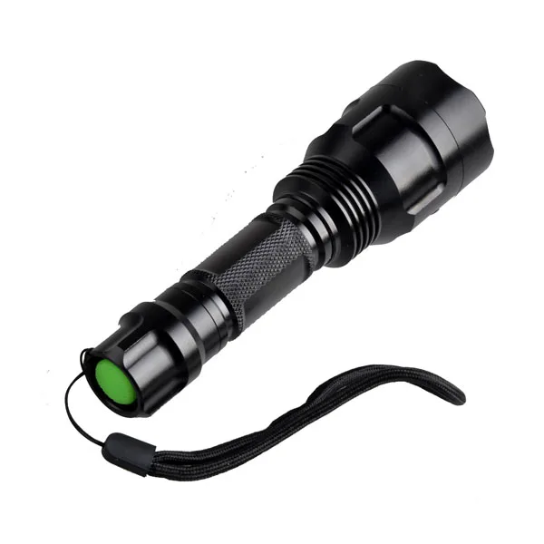 TopCom C8 тактический светодиодный фонарик 18650 Cree высокой Мощный вспышка света Портативный Torch Light лампа супер длинный выстрел велосипед стрелять