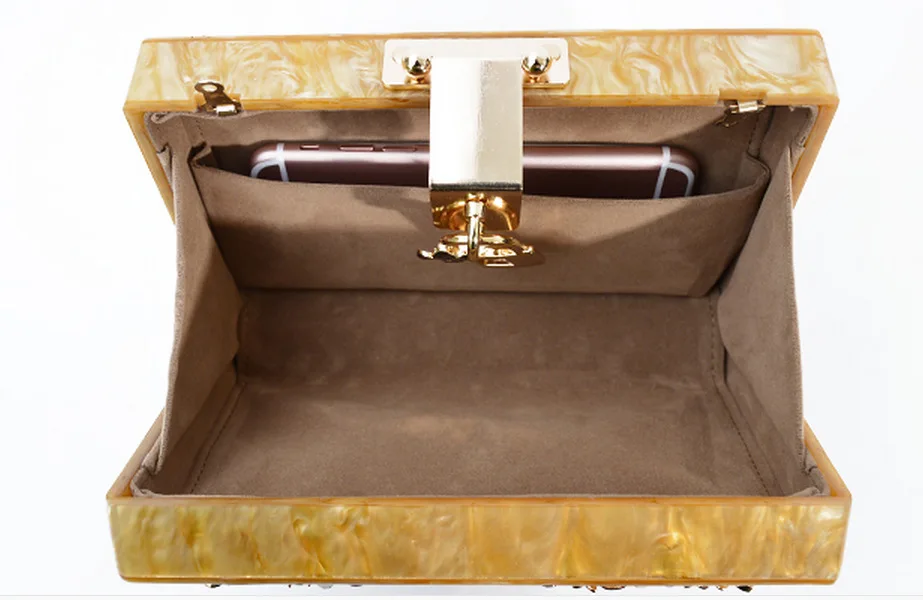 Вечерняя сумочка роскошная Высококачественная Женская сумочка-клатч из