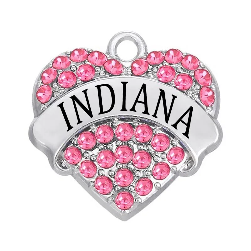 Белый прозрачный горный хрусталь пользовательское имя штата Индиана Шарм