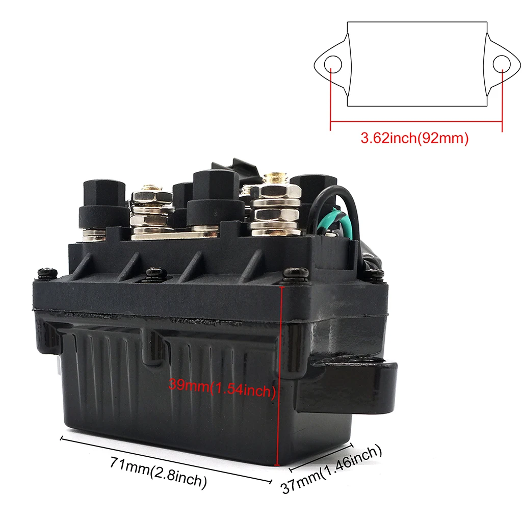 Подвесной силовой Обрезной наклон реле 3 Pin в сборе для Yamaha 61A 81950 01 00 12V