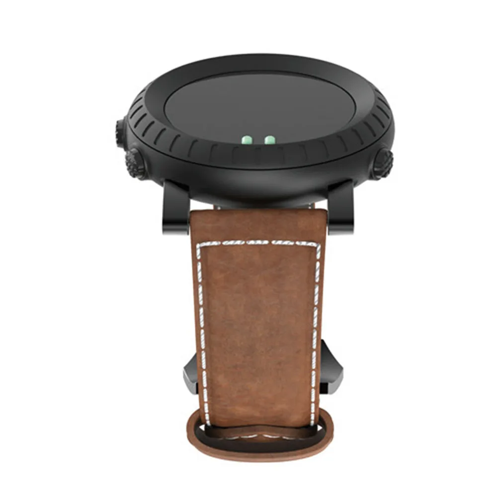 

Luxury Watchband Leather band Strap Replacement Leather Watch Bracelet wrist Strap Band For Suunto Core drop shipping