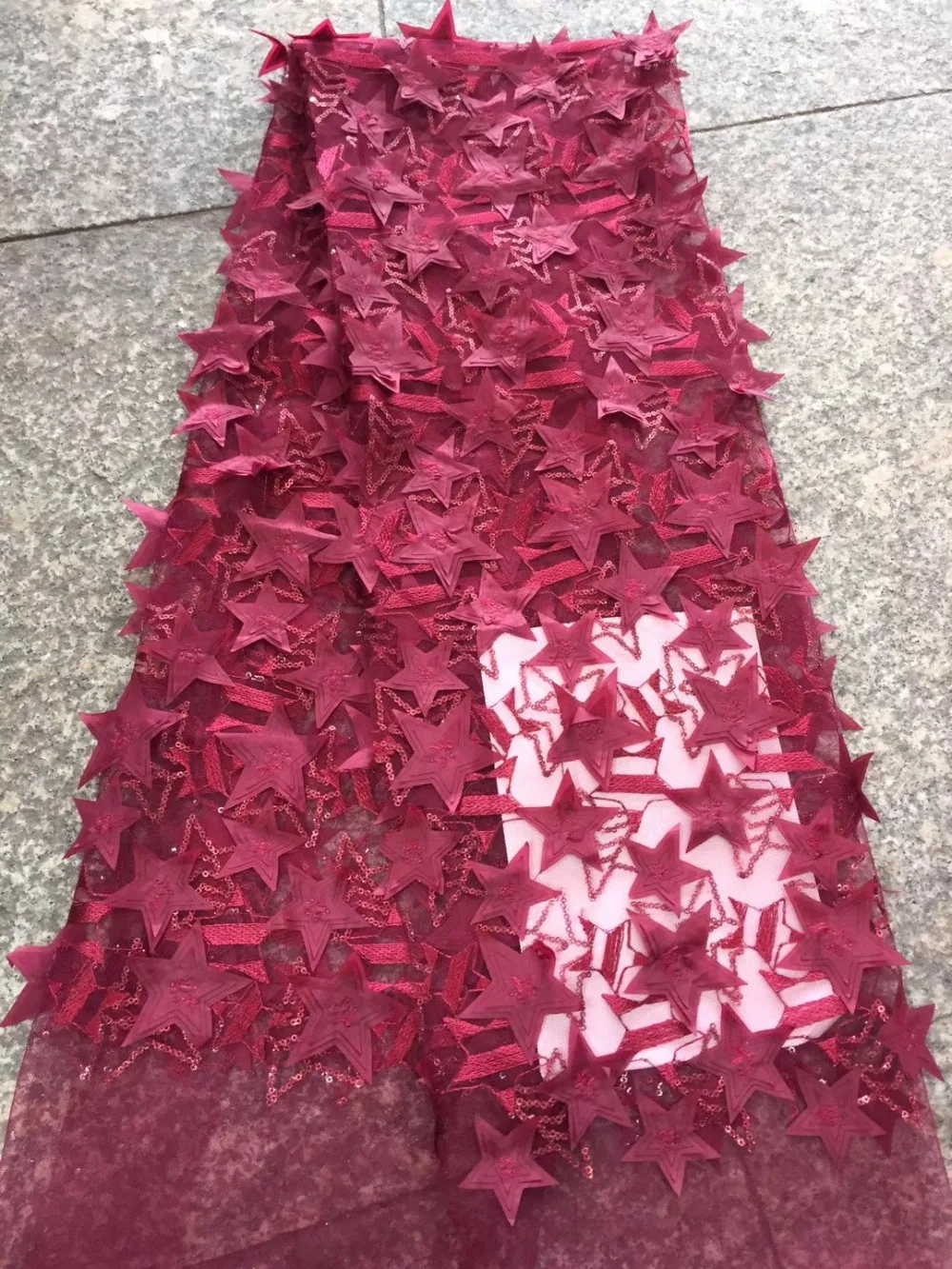 

High Quality African Lace Fabric Net 2018 French Lace Fabric Tulle Nigerian Lace Fabric For Wedding CDZ724-10