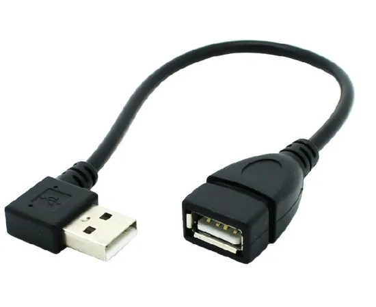 350 шт./лот USB 2 0 Женский к Мужской прямоугольный адаптер Удлинительный