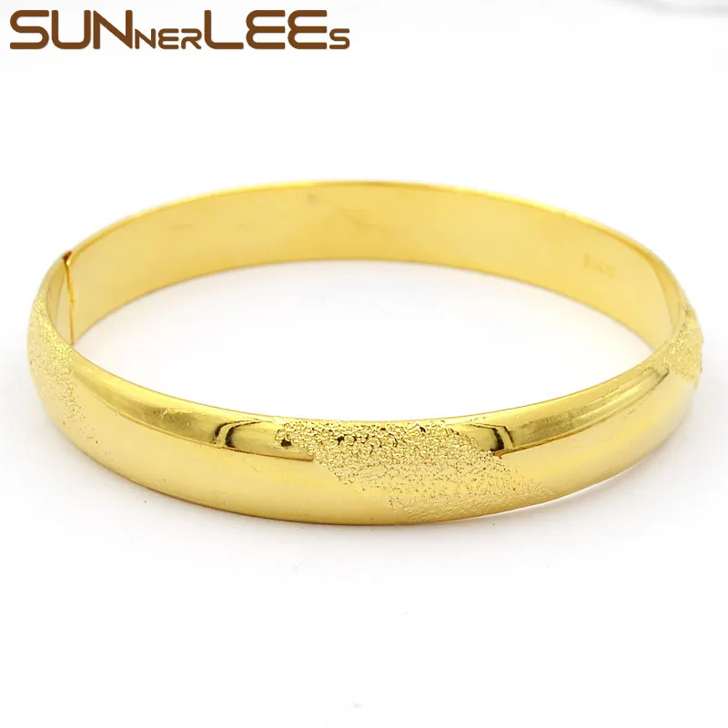 

SUNNERLEES новый модный ювелирный позолоченный браслет для женщин и девочек B11