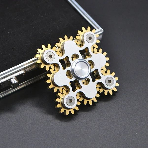 

Surprising Toothed Gear Hand Spinner Fidget Spinner Top Gyro Metal EDC Finger Spiner Toys Kids Adult Anti Stress Funny toy