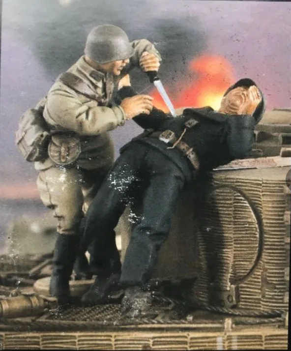 1/35 модельная фигурка из смолы комплект unassambled Неокрашенный 00493