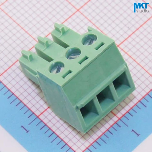 100 шт. коннекторы для клеммной колодки 3P 3 81 мм|screw terminal block|screw block connectorterminal connector |